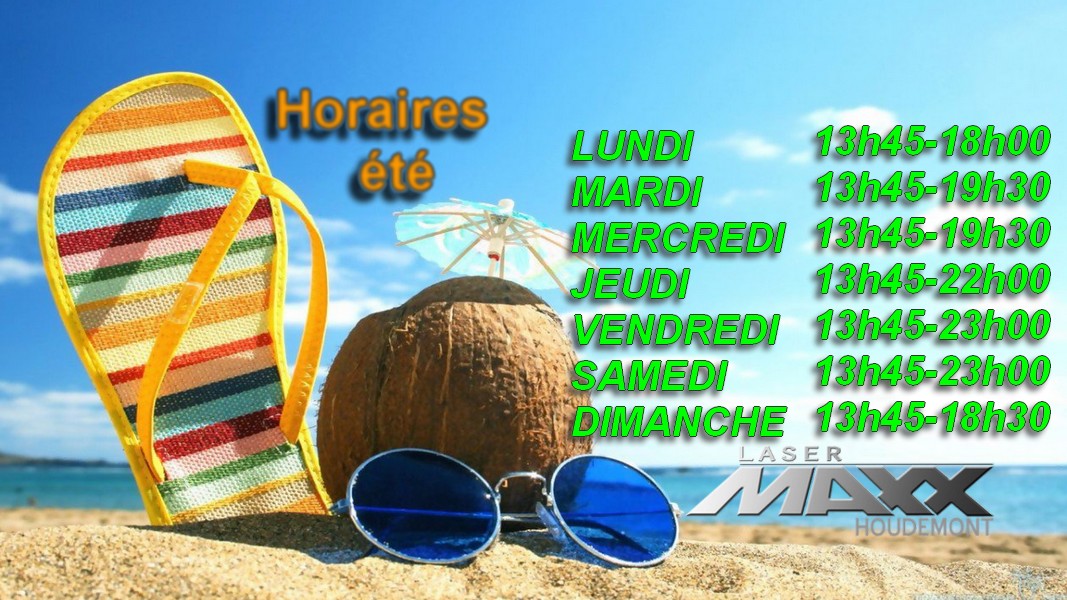 horaires  ete