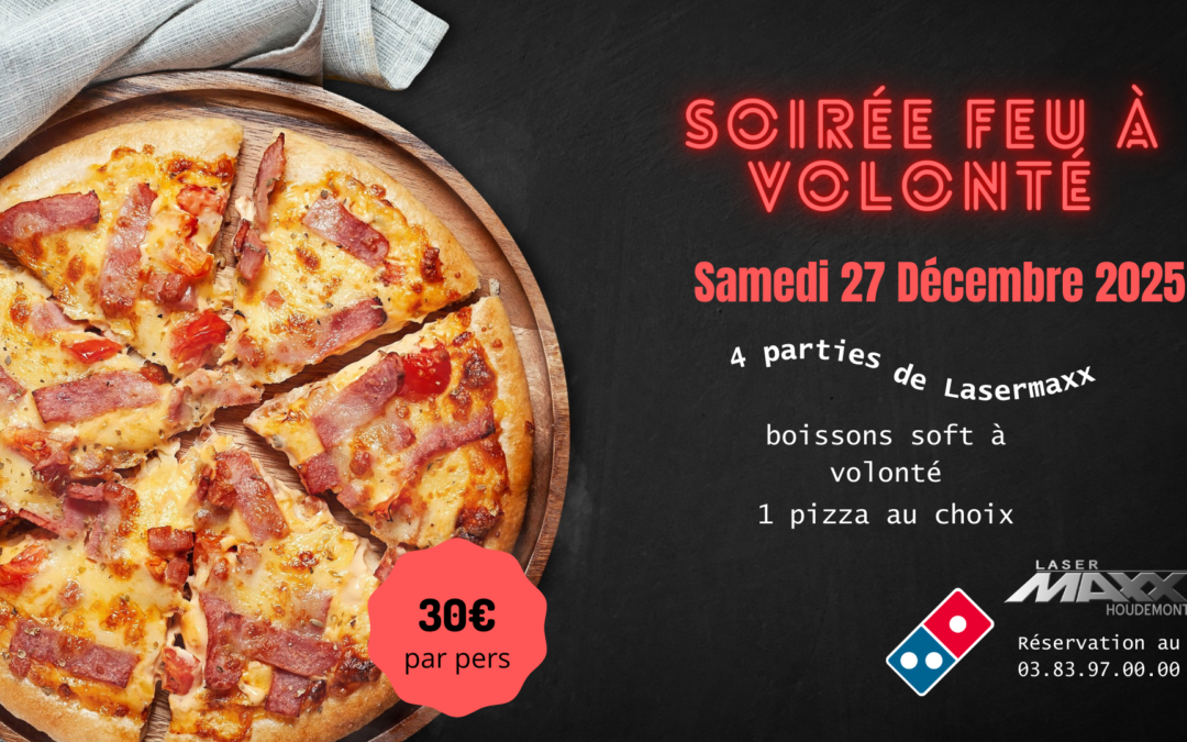 Soirée Feu à volonté samedi 27 décembre 2025